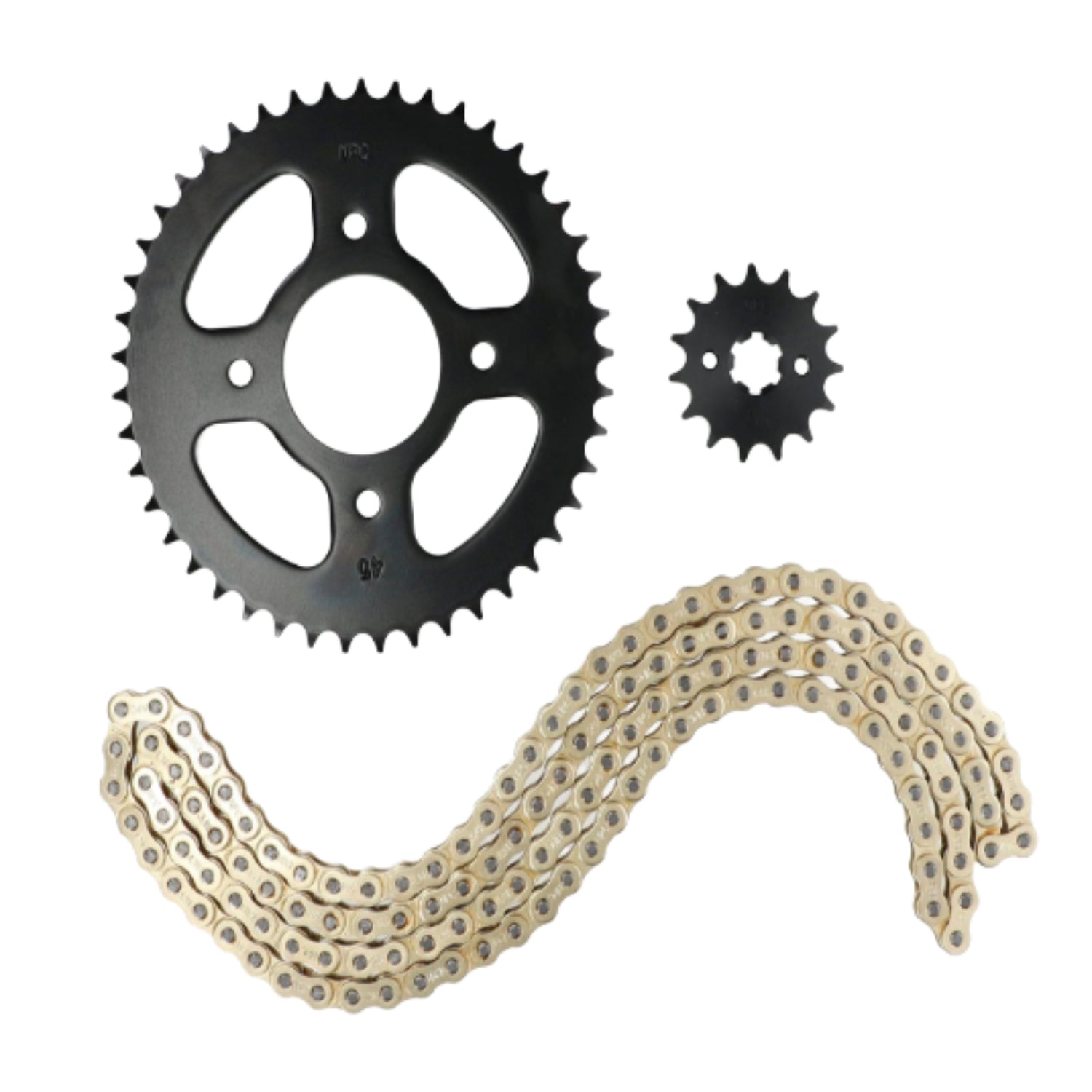 Kit de Arrastre Suzuki Gixxer 150 14T/45T 428H x 132L Dorada Hyper Series NPC