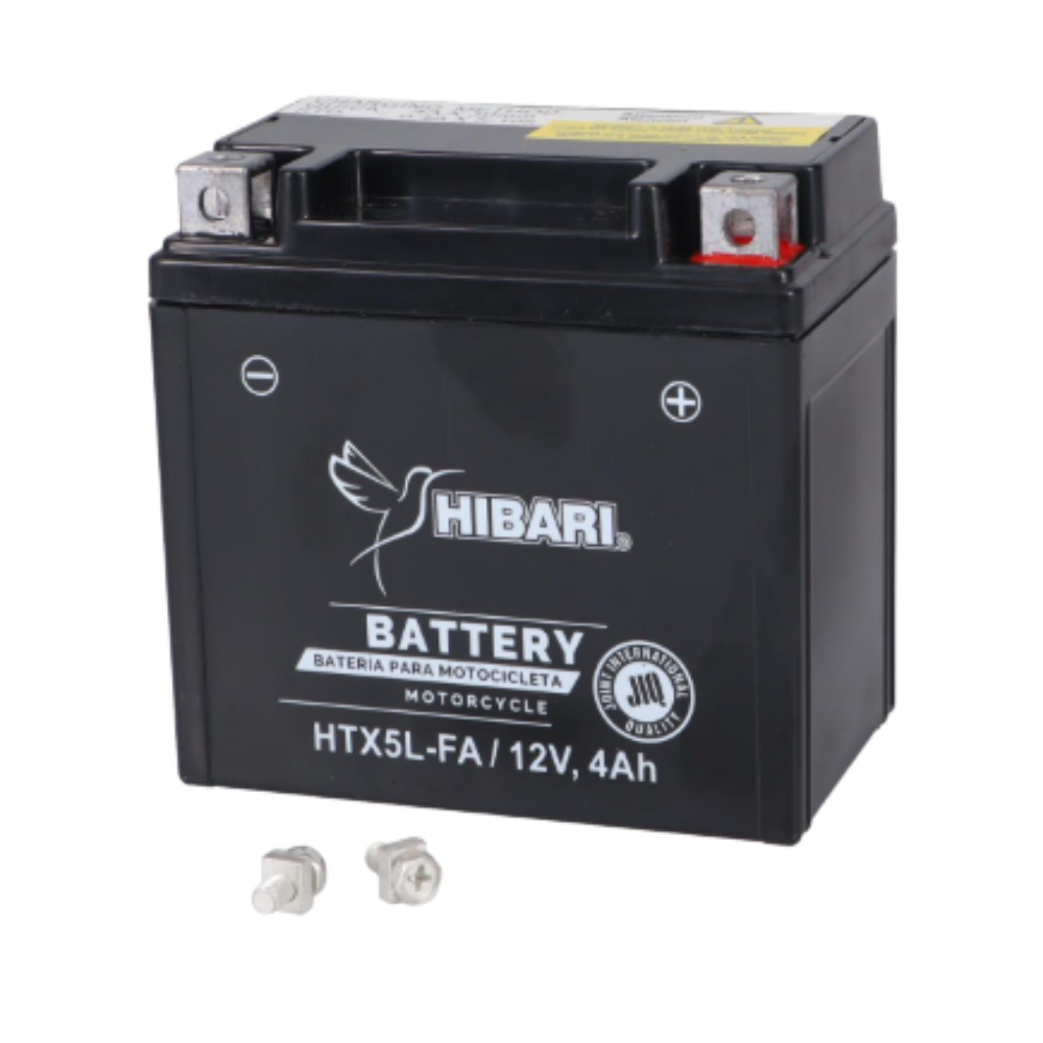 Batería Hibari YTX5L-BS / HTX5L-FA 12V 5Ah Sellada para Moto