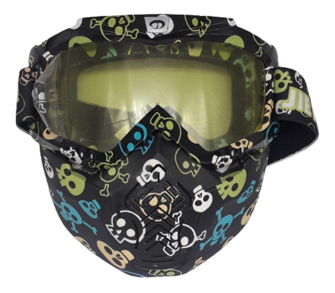 Antiparra Con Máscara Multicolor