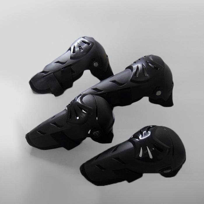 Set Rodilleras + Coderas Articuladas Y Ajustables