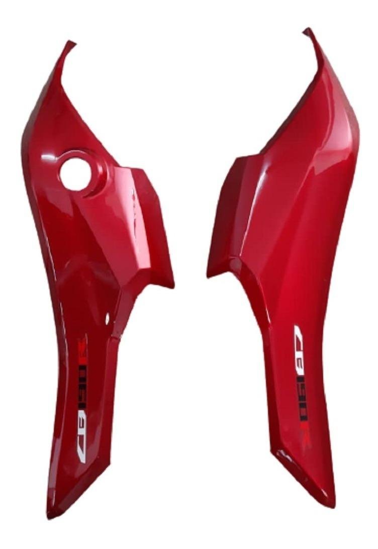 Tapas Laterales Traseras Cb190 Color Negro Y Repsol