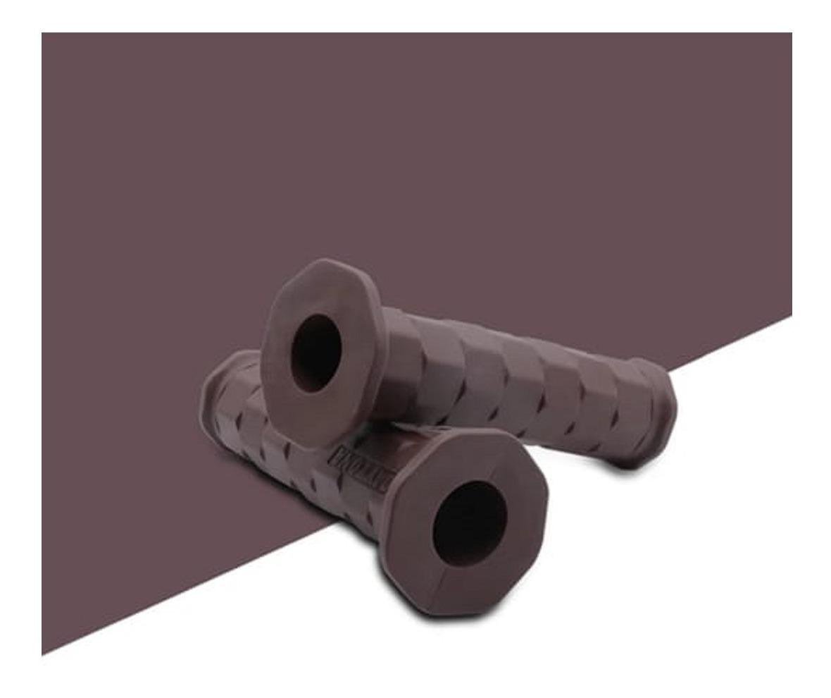 Puños De Goma Para Moto Tipo Café Racer 7/8 22mm