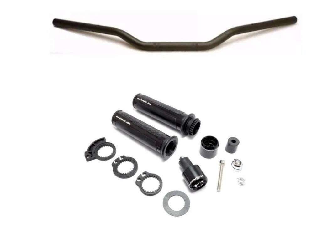 Set De Manubrio Y Puños Para Gixxer