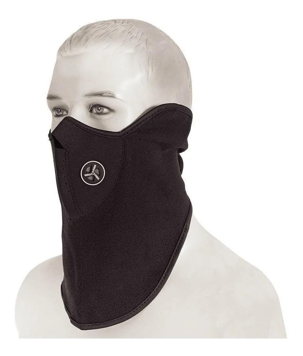 Mascara/mascarilla Proteccion Frio/polvo/smog Con Velcro