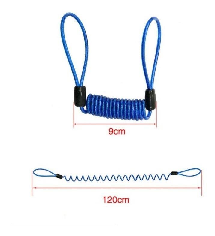 Recordatorio Seguridad Para Candado Bloqueo De Freno Moto