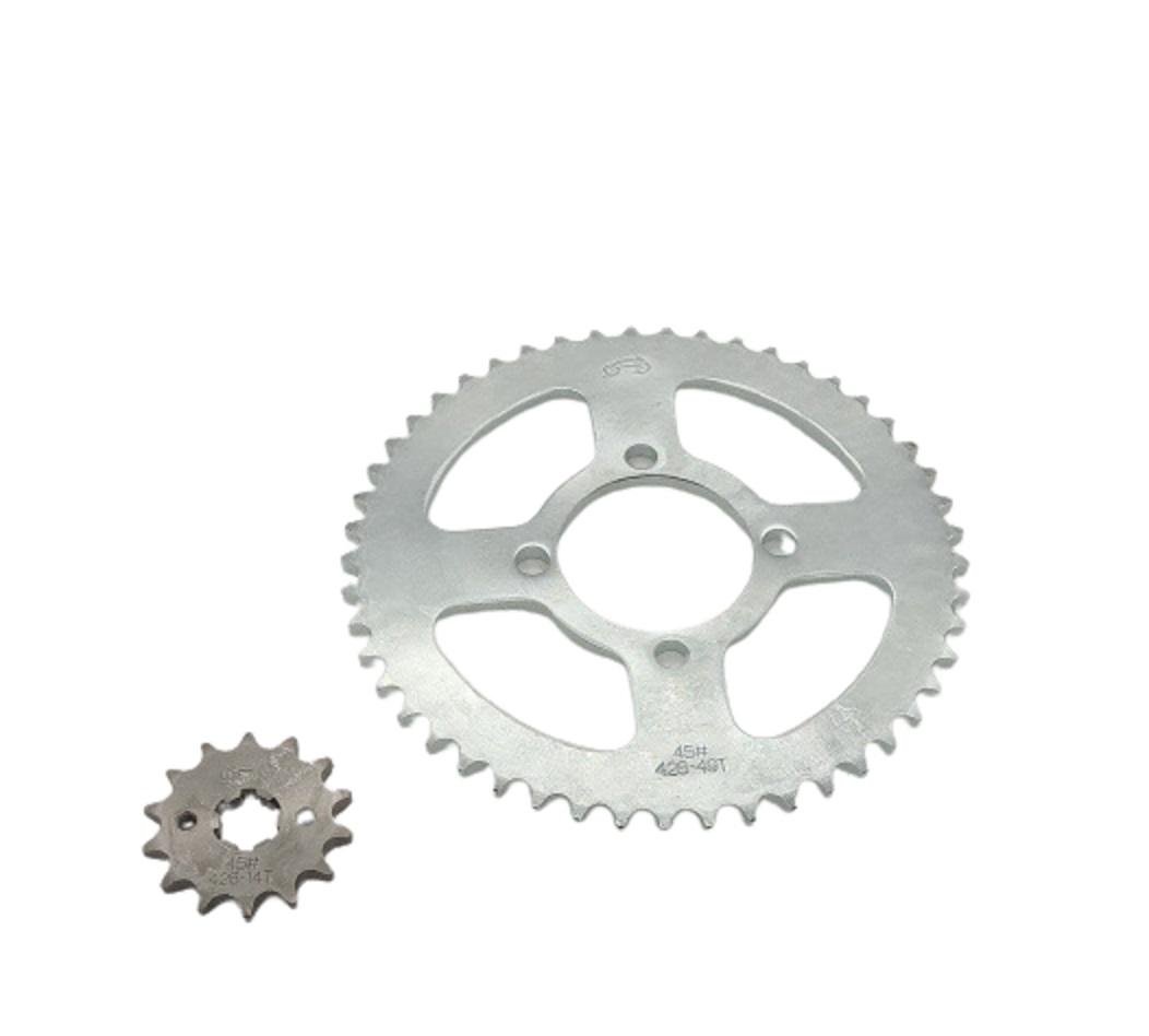 Kit Transmisión Catalina, Piñón y Cadena XTZ125