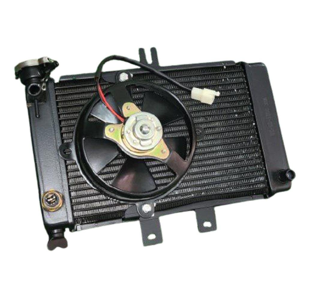 Radiador con Electro Ventilador para Moto ATV 150-250cc