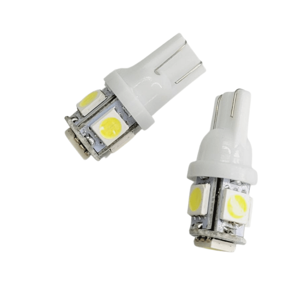 PAR DE AMPOLLETAS COLA DE PEZ 5 LED