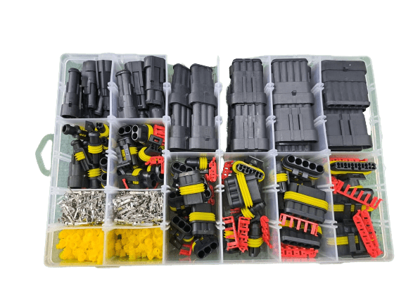 Conectores HID impermeables para autos/ motos 706 Piezas