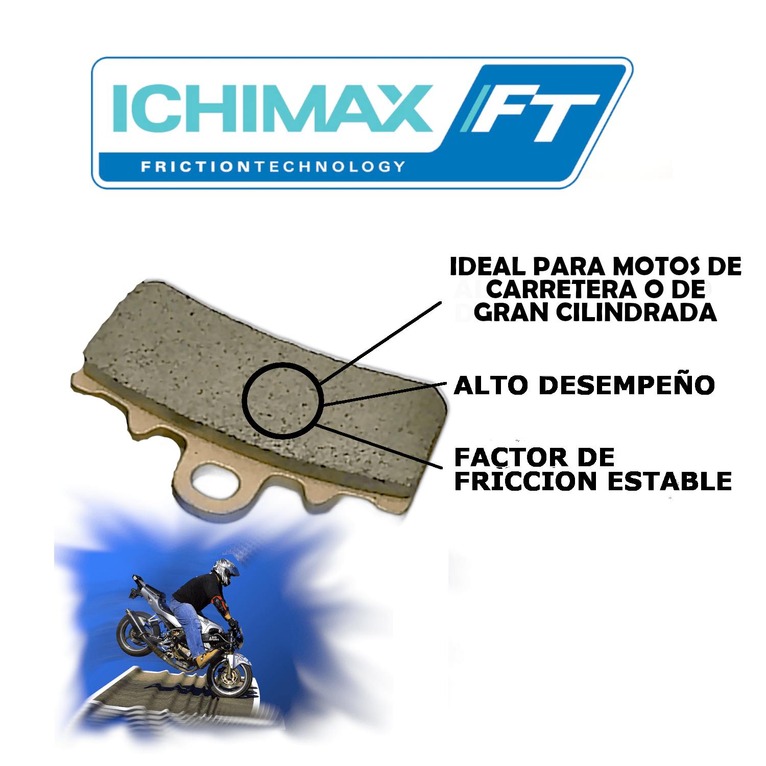 Pastillas Delanteras SINT (LMP477) DUKE 200 / 250 / 390 / RC200 / BMW G310S / DOMINAR 250 ICHIMAX