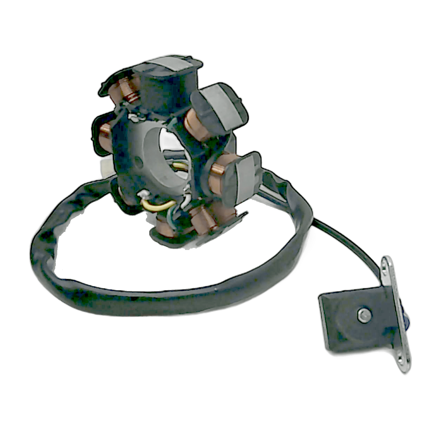 Estator 8 Bobinas 5 Cables Monofasico Scooter GY6 125 150 / Express 100 SEIPRO