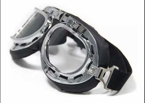Antiparras Estilo Vintage Bobber Visor Transparente
