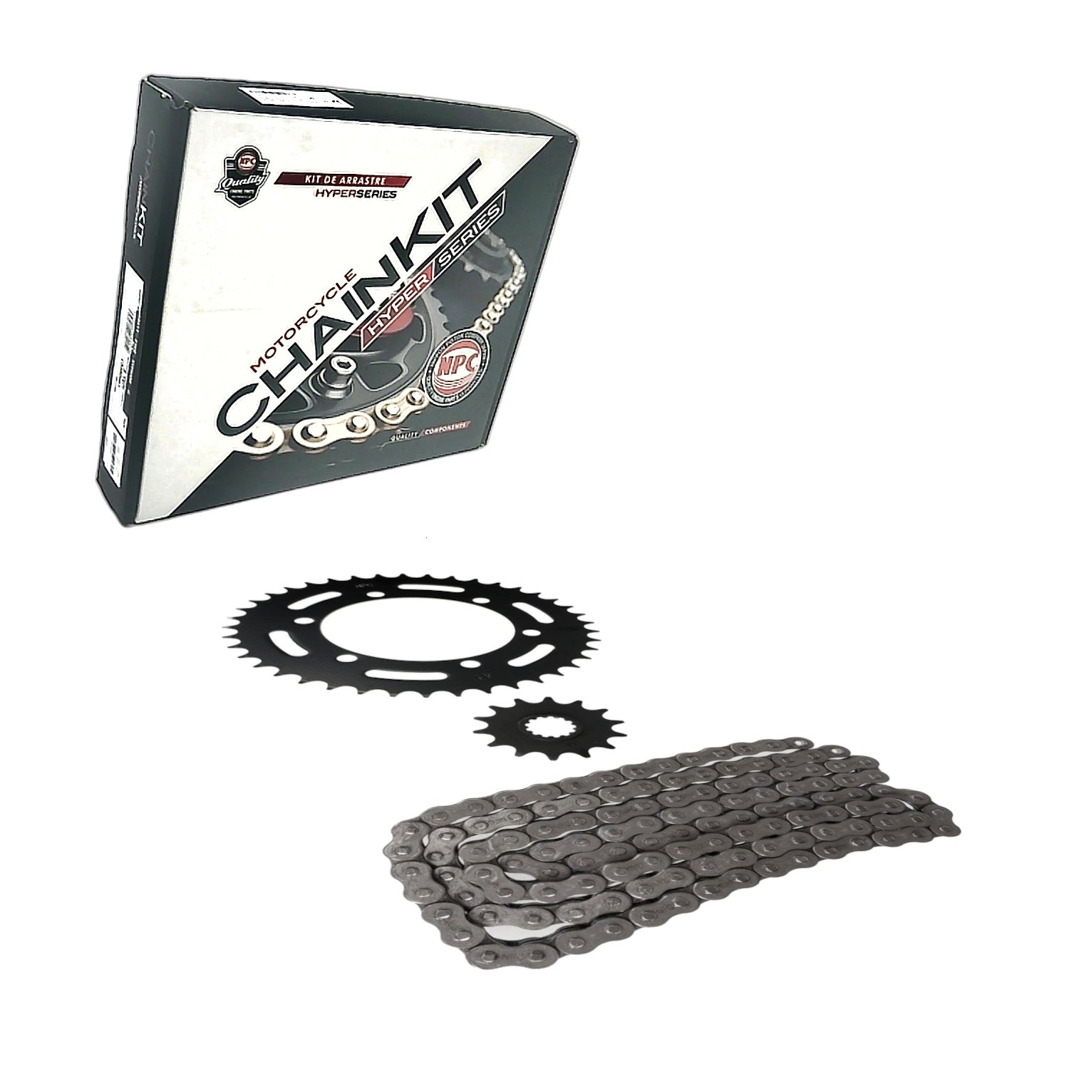 Kit Transmision KAWA Z400 ABS (19-) (41t 520HO-120L 14t) NPC - Imagen 5