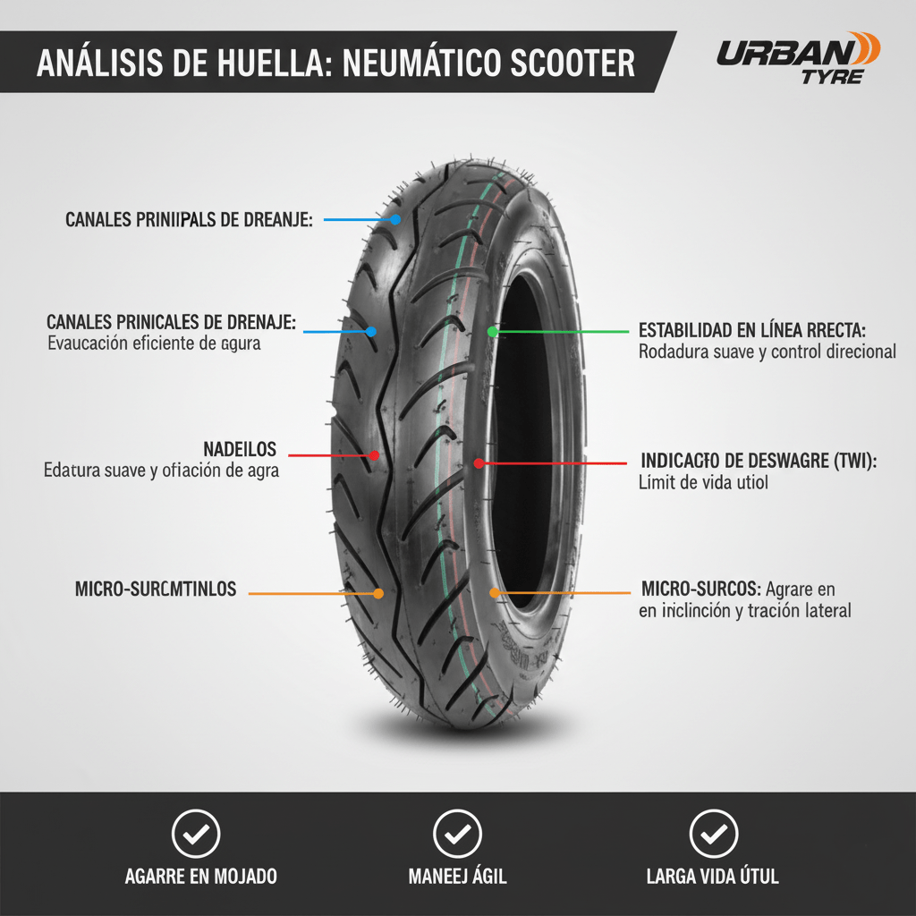 NEUMATICO 350 X 10 4PR TL WANDA - Imagen 2