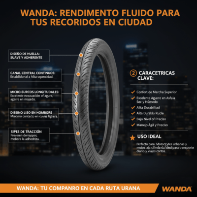 Neumatico 275 X 18 48P 4PR P6143 TT Sport Blas WANDA