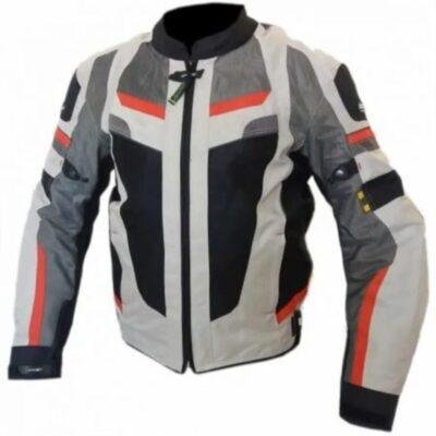 Chaqueta Moto Atrox At2308 Verano Negra/gris/roja