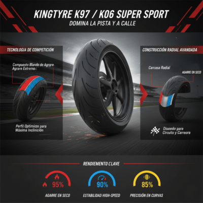 NEUMATICO K97 190/55 17 17 75W SPORT TL Kingtyre